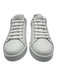 Dolce & Gabbana Shoe Size 40 White Leather Lace Up Low Top Round Toe Sneakers White / 40