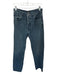 Anine Bing Size 28 Gray Cotton Blend Button Close Straight Leg High Waist Jeans Gray / 28