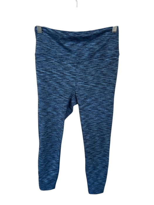 Outdoor Voices Size M Blue Polyester Blend Spandex Heathered Athletic Leggings Blue / M