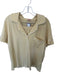 Eberjey Size M Butter Yellow Tencel Front Pocket Collar Matching Set Pajamas Butter Yellow / M