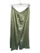 We The Free Size 31 Forest Green Cotton Blend Barrel Leg Brown Stitch Jeans Forest Green / 31
