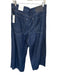 Banana Republic Size 31 Dark Wash Cotton Wide Leg Button Closure Jeans Dark Wash / 31