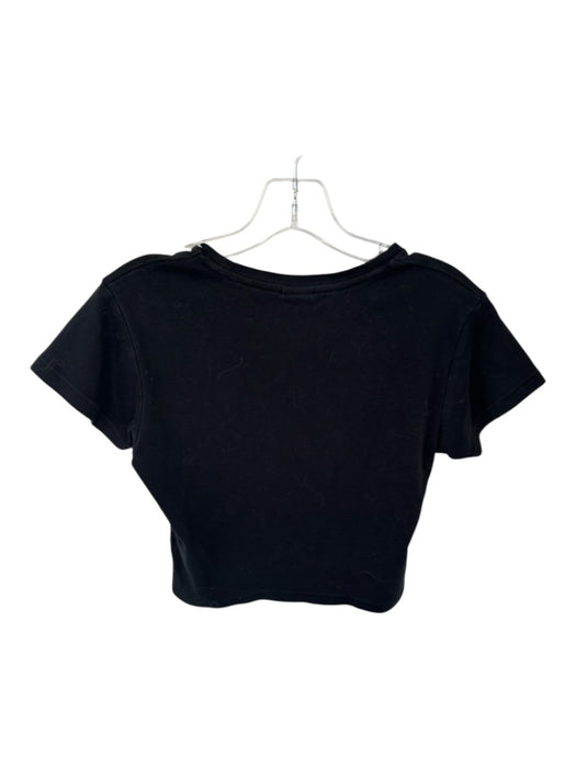 Realisation Size M Black Cotton Baby Tee T-shirt Black / M