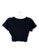Realisation Size M Black Cotton Baby Tee T-shirt Black / M