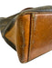 Louis Vuitton Mixed Brown Coated Canvas Leather trim Monogram Zip Close Tote Bag Mixed Brown / Medium