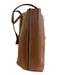 Tory Burch Brown & Orange Leather Top Handle Zip Tote Bag Brown & Orange / Medium