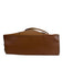 Tory Burch Brown & Orange Leather Top Handle Zip Tote Bag Brown & Orange / Medium