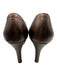Gucci Shoe Size 8 Bronze brown Leather Peep Toe Horsebit Platform Pumps Bronze brown / 8
