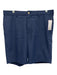 Peter Millar Size 32 Navy Synthetic Solid Athletic Khakis Men's Shorts Navy / 32