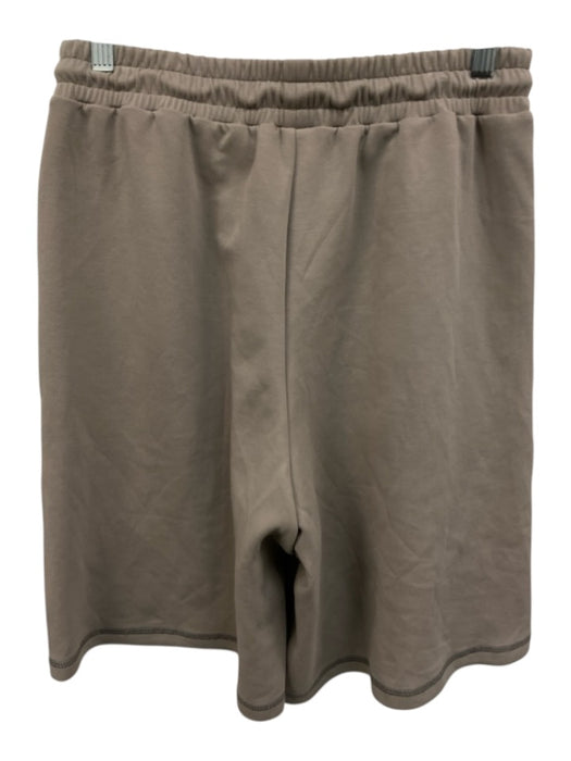 Aelfric Eden Size M Gray Cotton Blend Elastic & Drawstring Waist Short Set Gray / M