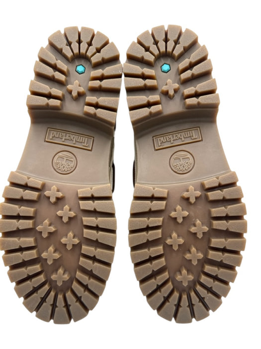 Timberland Shoe Size 9 Cream White Leather Upper Laced Detail Lug sole Loafers Cream White / 9