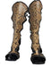 AZALEA WANG Shoe Size 9 Black & Brown PU Leather Upper Snake Print Boots Black & Brown / 9