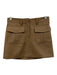Theory Size 00 Khaki Beige Polyester High Rise Cargo Pockets Mini Skirt Khaki Beige / 00