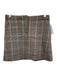Theory Size 0 Black, Blue, Orange Wool Blend High Rise Plaid Pockets Skirt Black, Blue, Orange / 0