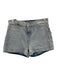 J Brand Size 24 Light Wash Cotton Denim Mid Rise Back Pocket Shorts Light Wash / 24
