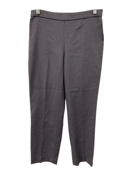 Theory Size 2 Light Purple Wool Elastic Waist Tapered Pants Light Purple / 2