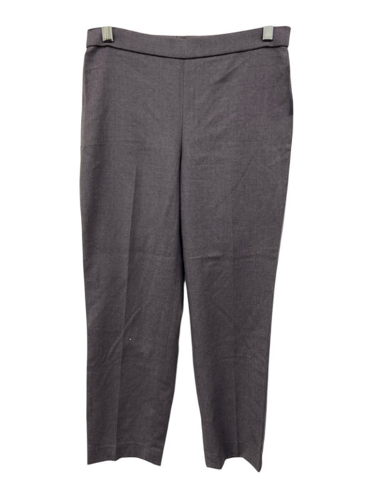 Theory Size 2 Light Purple Wool Elastic Waist Tapered Pants Light Purple / 2