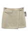 Theory Size 00 Cream White Wool Blend Flap Pocket Wrap Skirt Cream White / 00