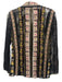 Alice + Olivia Size Small Black, Pink, Yellow Nylon Long Sleeve Mixed Floral Top Black, Pink, Yellow / Small