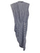 Veronica Beard Size 8 Blue & White Cotton Sleeveless Striped Ruched Dress Blue & White / 8