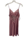 In Bloom by Jonquil Size XS Mauve Pink Nylon Blend Spaghetti Strap Satin Dress Mauve Pink / XS