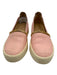 Giuseppe Zanotti Shoe Size 35.5 Pink Leather Upper Zip Detail Slip On Shoes Pink / 35.5