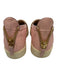 Giuseppe Zanotti Shoe Size 35.5 Pink Leather Upper Zip Detail Slip On Shoes Pink / 35.5