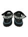 Christian Dior Shoe Size 36 Blue, White, Black Leather & Textile Velcro Sandals Blue, White, Black / 36