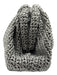 Maria La Rosa Silver Viscose Chain Strap Crochet Bag Silver / Small