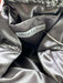 Maria La Rosa Silver Viscose Chain Strap Crochet Bag Silver / Small