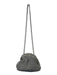 Maria La Rosa Silver Viscose Chain Strap Crochet Bag Silver / Small