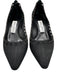 Jimmy Choo Shoe Size 35.5 Black Leather Cut Out Scalloped Edge Pointed Toe Pumps Black / 35.5