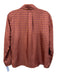 Momoni Size 38 purple & orange Silk Long Sleeve Geometric Print Button Front Top purple & orange / 38
