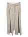 Favorite Daughter Size 4 Ivory White Polyester Blend High Rise Pleated Pants Ivory White / 4