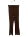 Alo Size Small Brown & Black Nylon Blend Stretch Waist Houndstooth Bra Pant Set Brown & Black / Small