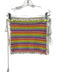 Lovers + Friends Size Small Rainbow Rayon Blend Lace Up Crochet Mini Skirt Set Rainbow / Small