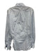 Brunello Cucinelli Size L Light blue Cotton Solid Button up Long Sleeve Shirt Light blue / L