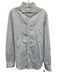 Brunello Cucinelli Size L Light blue Cotton Solid Button up Long Sleeve Shirt Light blue / L