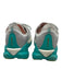 Hoka Shoe Size 11 Gray, White, Blue Nylon Blend Rubber Sole Color Block Sneakers Gray, White, Blue / 11