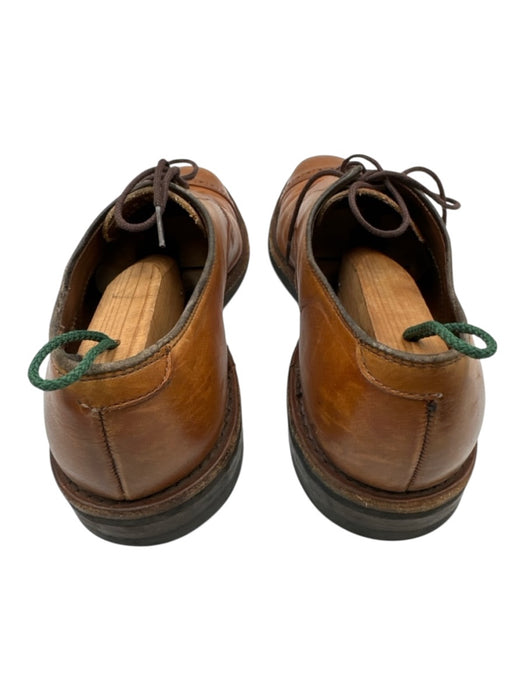 Allen Edmonds Shoe Size 9 Brown Leather Solid Dress Cap Toe Men's Shoes Brown / 9