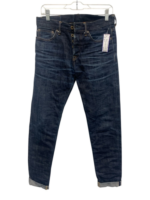Japan Blue Size 28 Dark Wash Cotton Solid Skinny Jean Men's Pants Dark Wash / 28