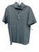 Lululemon Size Est M Green & White Synthetic Heathered Athletic Short Sleeve Green & White / Est M