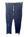 Figs Size XS/P Navy Polyester Blend Drawstring Waist Pockets Scrubs Pants Navy / XS/P