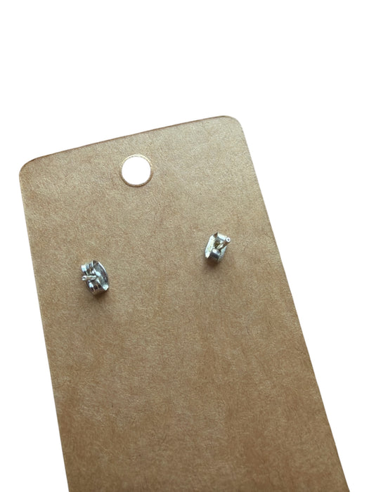 Tous Silver Sterling Silver Post Back Circles Studs Earrings Silver