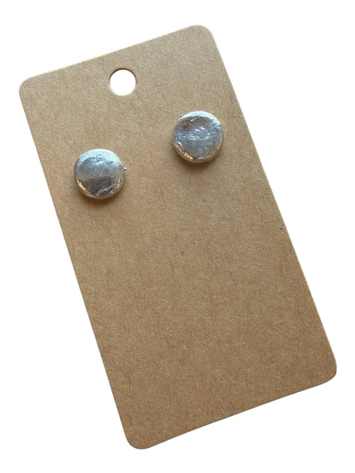 Tous Silver Sterling Silver Post Back Circles Studs Earrings Silver