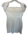 Likely Size 2 Ivory Polyester Blend Off Shoulder A Line Rouched Detail Dress Ivory / 2