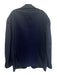Sid Mashburn Navy Blue Wool Solid 2 Button Men's Blazer Navy Blue / 64