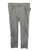 Peter Millar Size 34 Light Gray Synthetic Solid Khaki Skinny Men's Pants Light Gray / 34