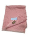 Gucci Light Pink No Fabric Tag Guccissima Jacquard Frayed Edges Rectangle scarf Light Pink