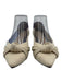 Rothy's Shoe Size 6.5 Cream Beige textile upper Knit Knot Detail Pump Flats Cream Beige / 6.5